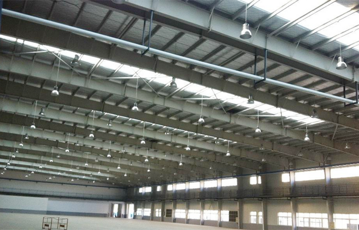 厂棚led工矿灯_仓库ufoled工矿灯工程案例