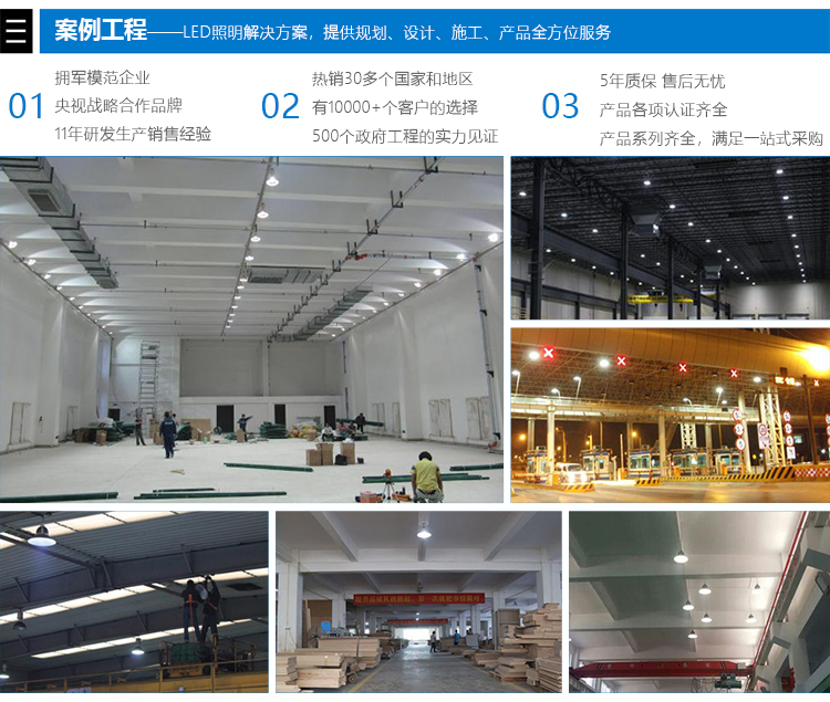 LED工矿灯案例 LED工矿灯案例